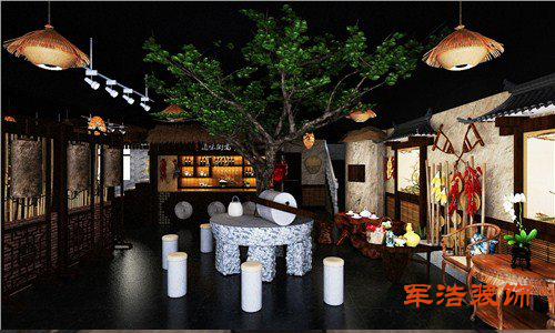 松江1900平米饭店装修设计生成厂家电话